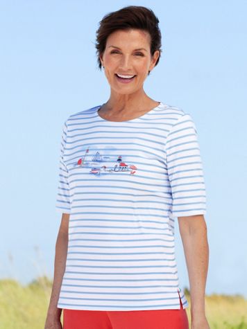 Limited-Edition Seaside Scenes Tee - Image 3 of 3