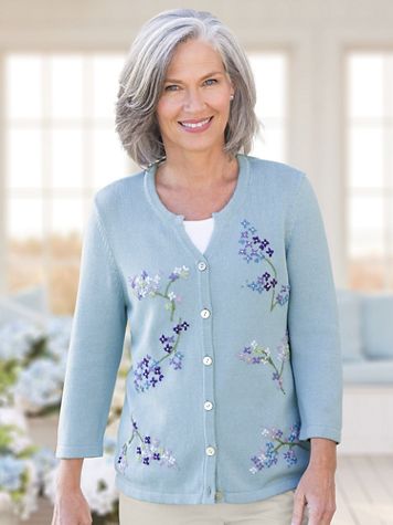 Limited-Edition Lilacs Cardigan - Image 2 of 2