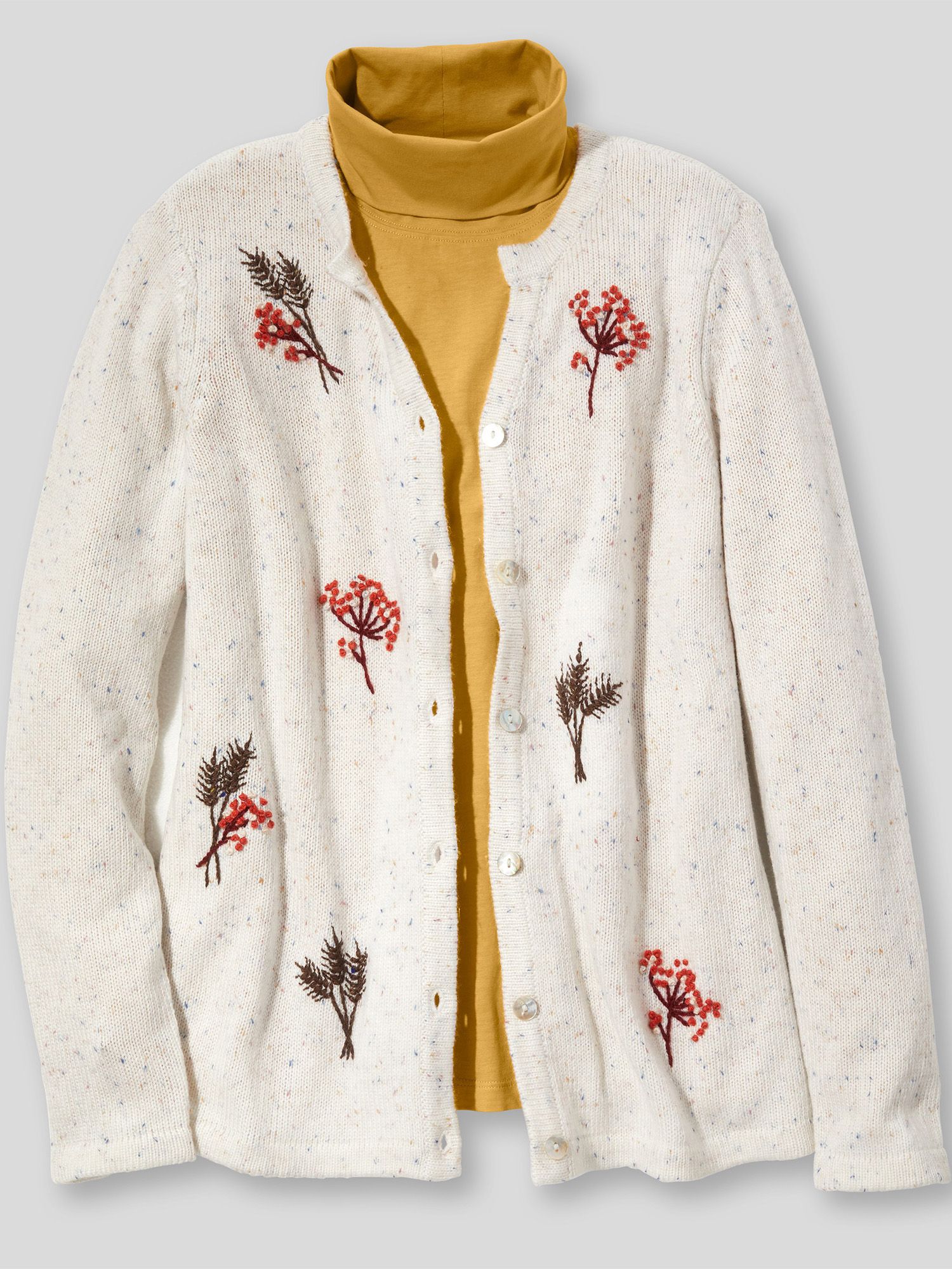Limited-Edition Bramble Berries Donegal Cardigan