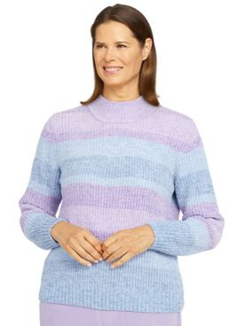 Alfred Dunner® Victoria Falls Cable Stitch Sweater