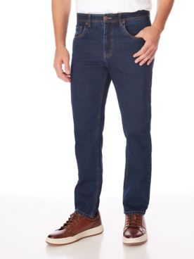 Scandia Woods Slim-Fit Hidden Elastic-Waist Flex Jeans