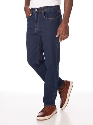 Scandia Woods Classic-Fit Hidden-Elastic Waist Flex Jeans - Image 1 of 5