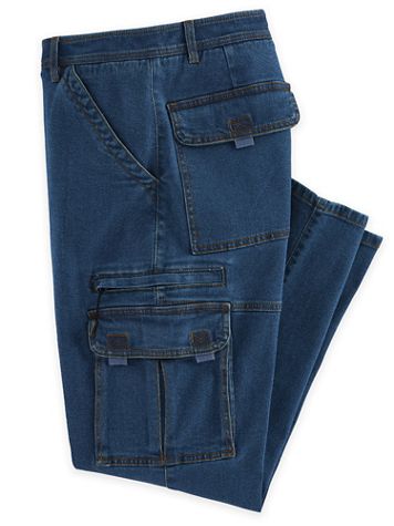 JohnBlairFlex Relaxed-Fit 7-Pocket Cargo Pants - Image 1 of 5