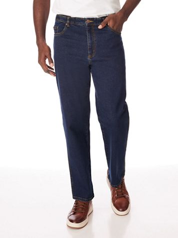 JohnBlairFlex Adjust-A-Band Relaxed-Fit Jeans - Image 1 of 6