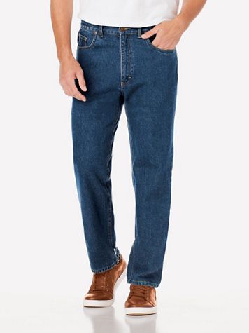John Blair Flex Relaxed-Fit Side-Elastic Jeans - Image 6 of 6