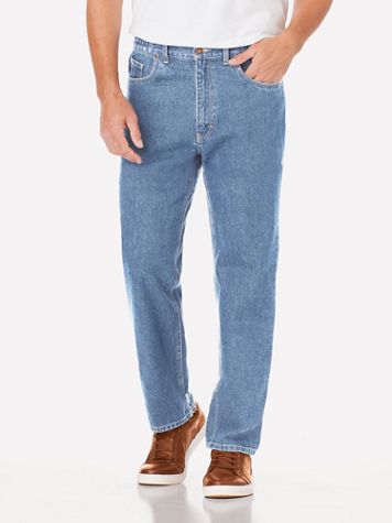 John Blair Flex Relaxed-Fit Side-Elastic Jeans - Image 5 of 6
