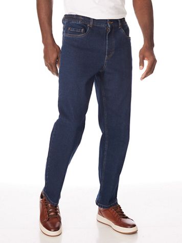 JohnBlairFlex Classic-Fit Side-Elastic Jeans - Image 1 of 4