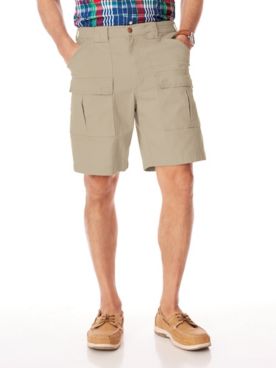 JohnBlairFlex® Relaxed-Fit 8" Inseam Cargo Shorts