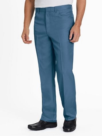 John Blair Gentlemen’s Classic-Fit Plain-Pocket Pants - Image 1 of 7