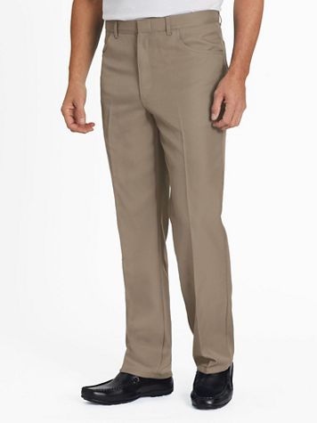 John Blair Gentlemen’s Classic-Fit Plain-Pocket Pants - Image 1 of 6