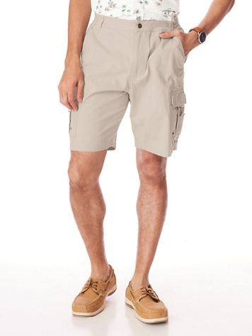 Victory® Relaxed-Fit Side-Elastic Cargo Shorts - Image 1 of 5