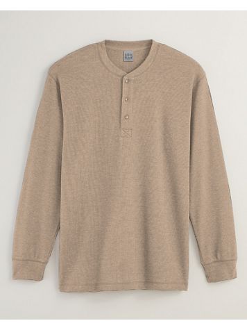 John Blair Waffle-Knit Henley - Image 1 of 8