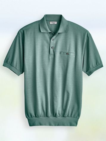 Palmland® Short-Sleeve Jacquard Polo - Image 1 of 1