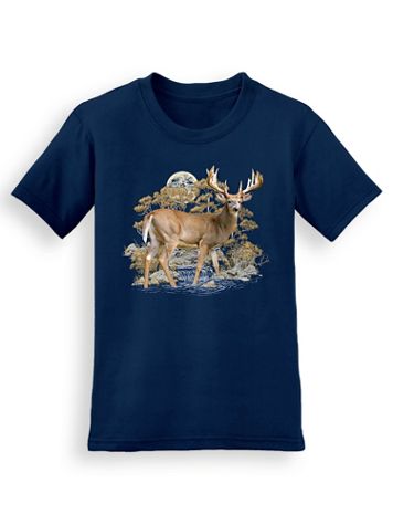 Signature Graphic Tee - Deer Moon - Image 1 of 1
