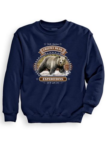 Signature Graphic Sweatshirt - Grizzly Expeditions - Image 1 of 3