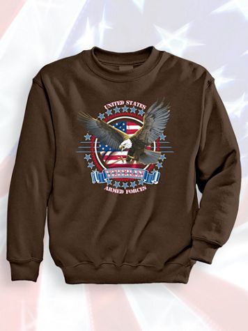 Signature Graphic Sweatshirt - Armed Forces - Image 1 of 3