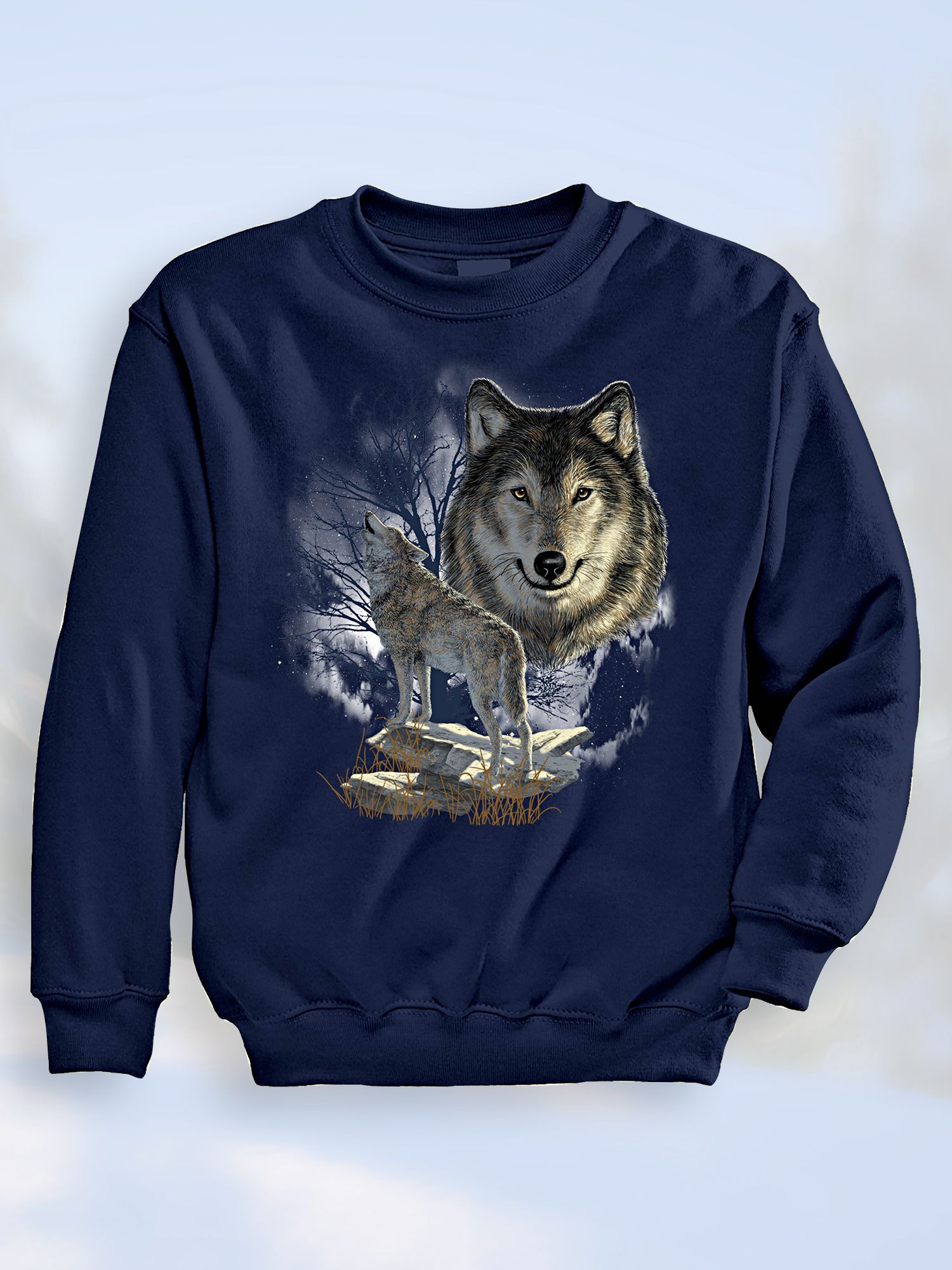 Signature Graphic Sweatshirt - Wolf Call