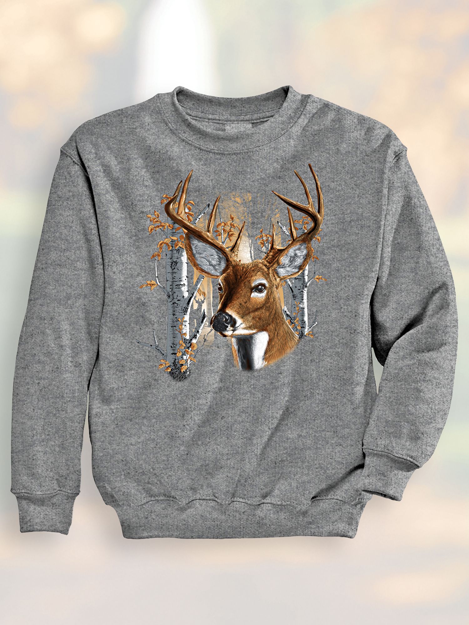 Signature Graphic Sweatshirt - Deer Shine