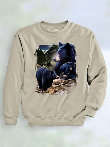 Signature Graphic Sweatshirt - Black Bear River - Image 1 of 4