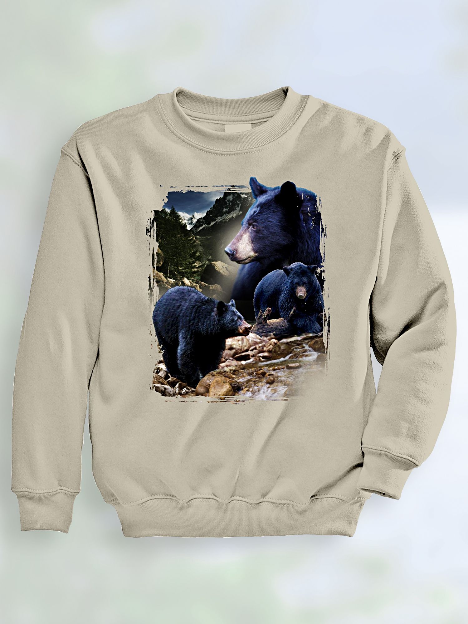 Signature Graphic Sweatshirt - Black Bear River