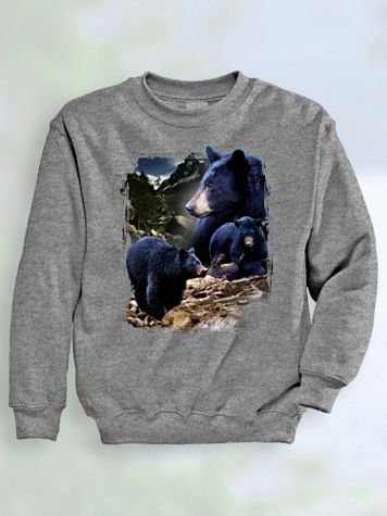 Signature Graphic Sweatshirt - Black Bear River - Image 2 of 4