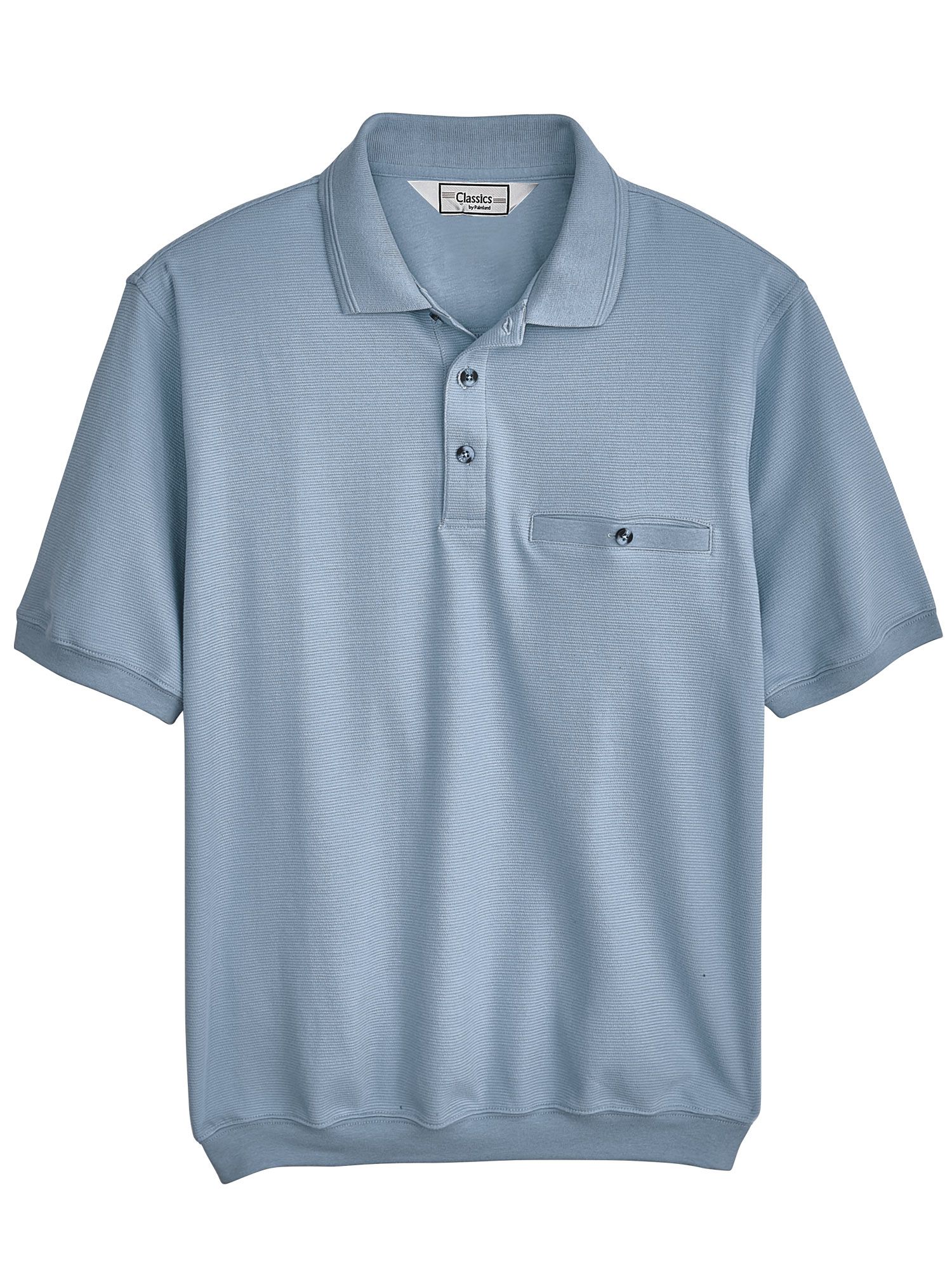 Palmland® Short-Sleeve Banded-Bottom Polo