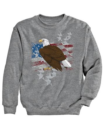 Eagle Stand Graphic Sweatshirt - Image 2 of 2