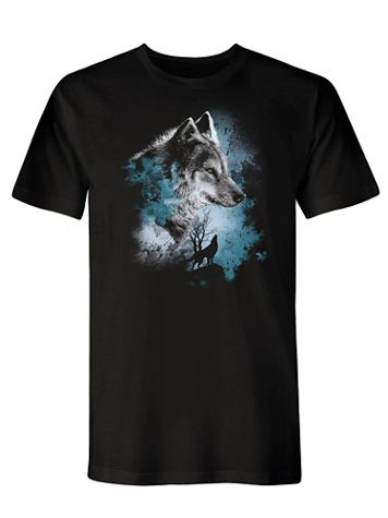 Gray Wolf Graphic Tee - Image 1 of 2
