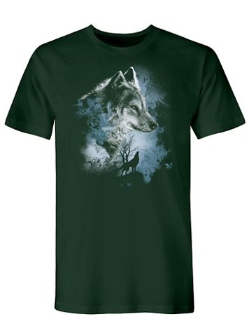 Gray Wolf Graphic Tee - Image 2 of 2