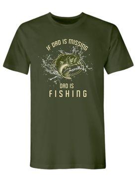 Missing Fishing Graphic Tee