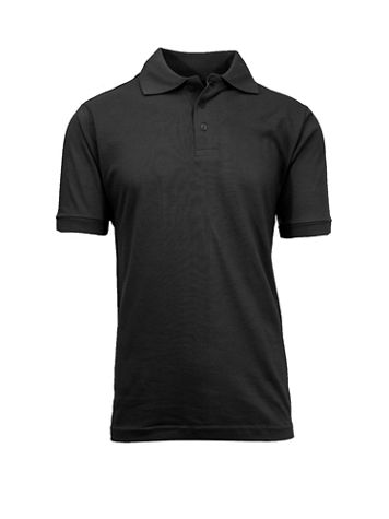 Men's Short Sleeve Pique Polo Shirt - Image 1 of 12