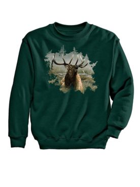 Elk Bugle Graphic Sweatshirt