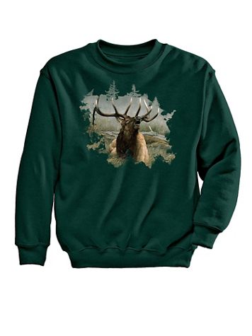 Elk Bugle Graphic Sweatshirt - Image 2 of 2
