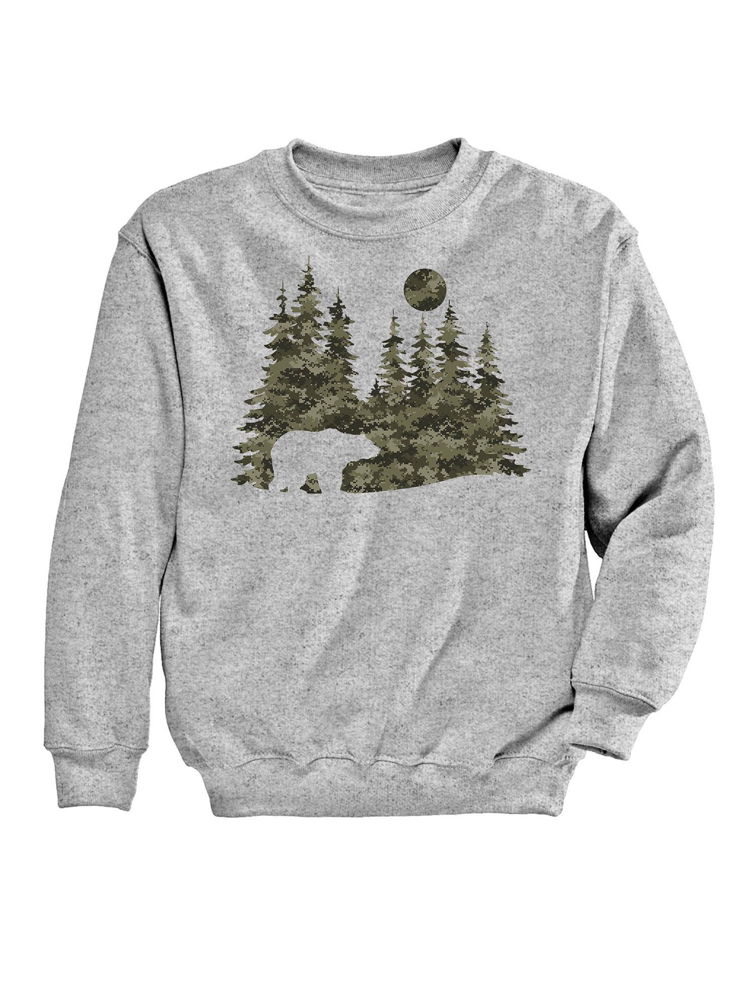 Pine Camo Graphic Sweatshirt
