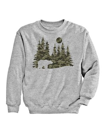 Pine Camo Graphic Sweatshirt - Image 2 of 2