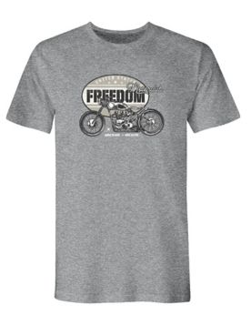 Freedom Motorcycle Graphic Tee