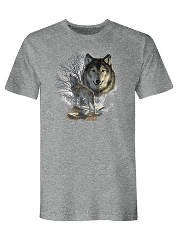 Wolf Call Short Sleeve Graphic Tee - Image 1 of 4