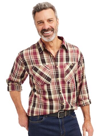 John Blair Classic Flannel Shirt - Image 1 of 21