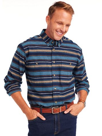 John Blair Striped Chamois Shirt - Image 1 of 2