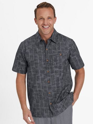 John Blair Signature Printed Stretch Shirt - Image 1 of 1