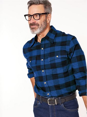 Scandia Woods Stretch Flannel Shirt - Image 1 of 3