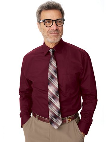 Marquis Long-Sleeve Broadcloth Dress Shirt - Image 6 of 6