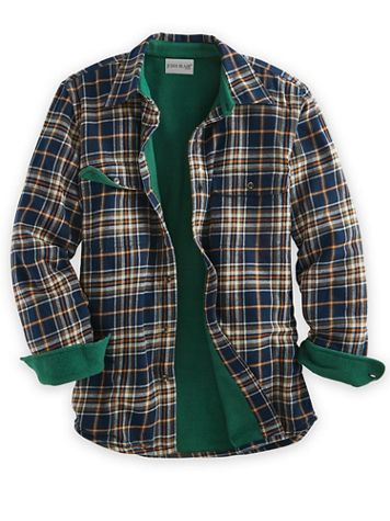 John Blair Flannel Fleece-Lined Shirt - Image 1 of 1