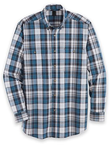 Wrangler Blue Ridge Long-Sleeve Easy-Care Shirt - Blair