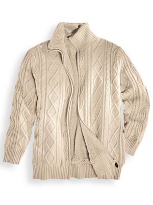cable fisherman sweater