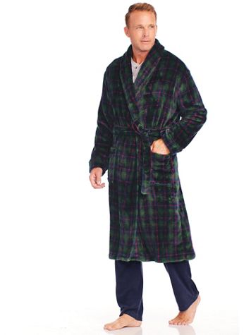 Scandia Woods Microfleece Robe - Blair