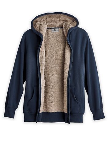 fleece hoodie sherpa