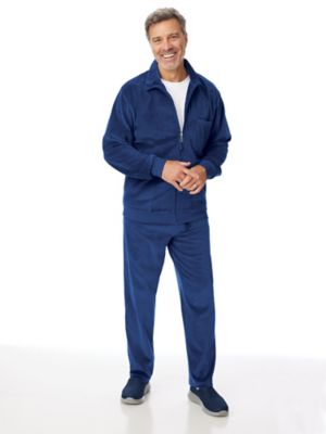 blue jogging suits
