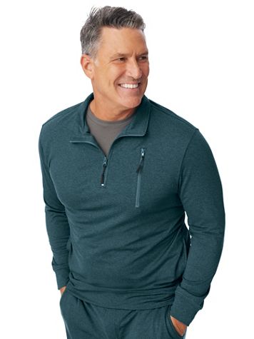 Scandia Woods Ultra-Fleece Quarter-Zip Sweatshirt - Image 1 of 5