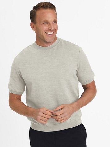 John Blair Supreme Fleece Short-Sleeve Sweatshirt - Image 1 of 18